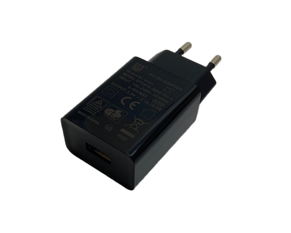 10.5W AC/DC External Adapter EURO USB Plugtop Power Supply (PSU)
